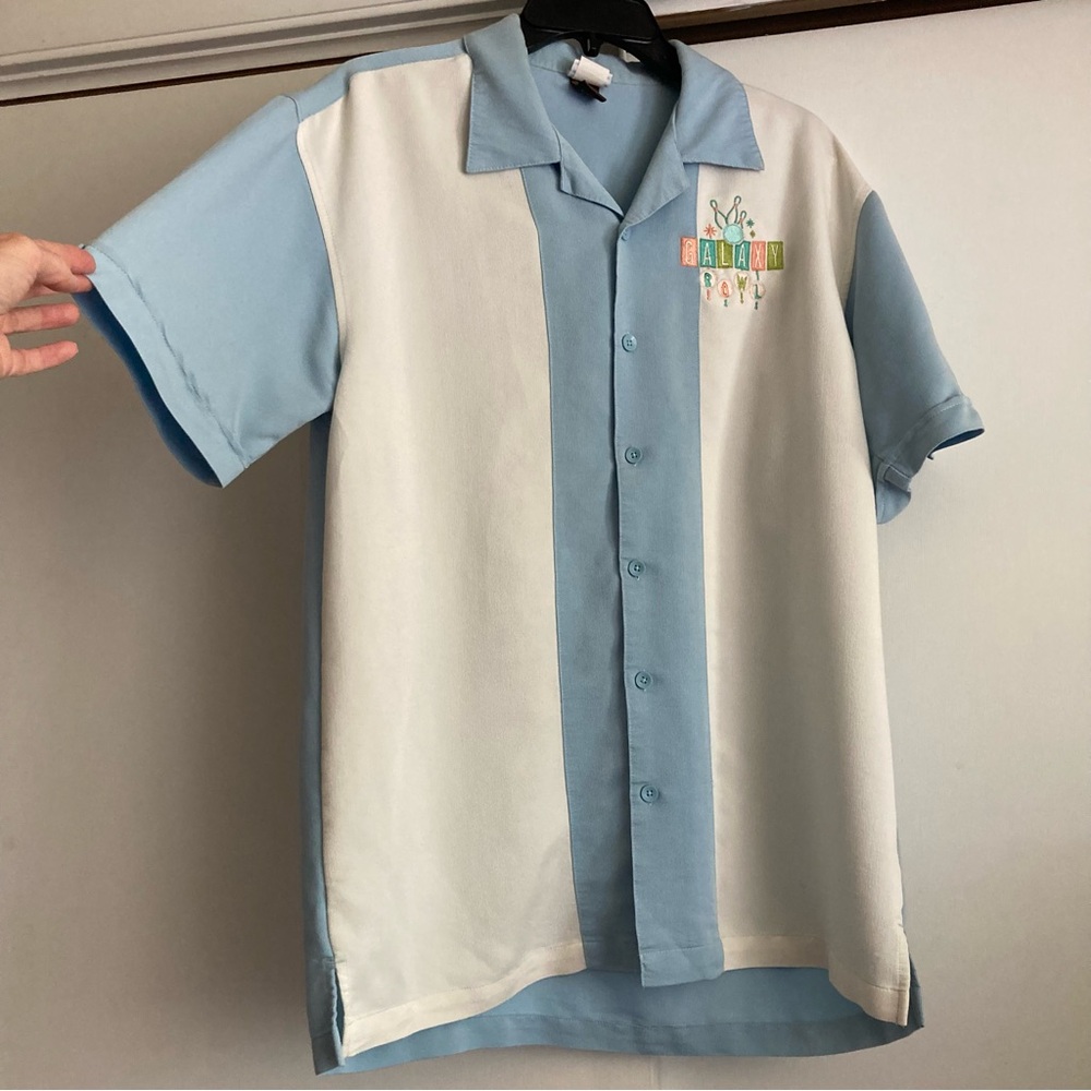 Universal Studios Cabana Bay Beach Resort Galaxy Bowl Bowling π³ Shirt, Sz M - Picture 3 of 12
